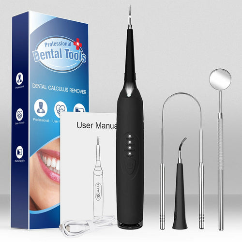 Electric Tooth Cleaner Sonic Dental Scaler LED Light Teeth Whitening