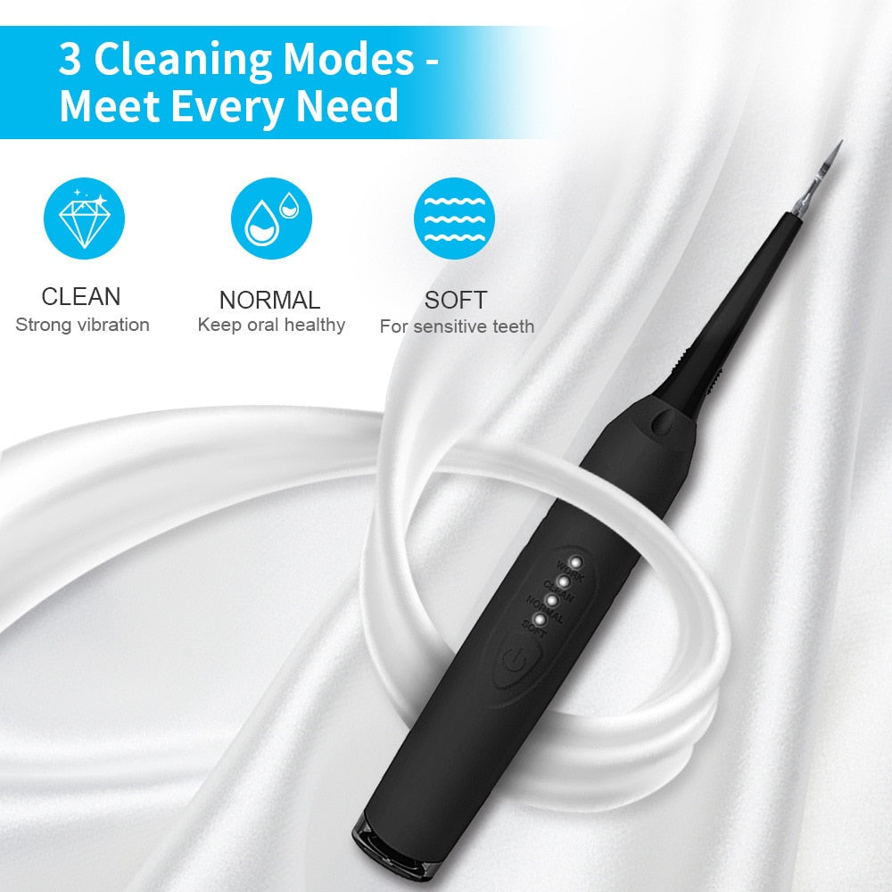 Electric Tooth Cleaner Sonic Dental Scaler LED Light Teeth Whitening